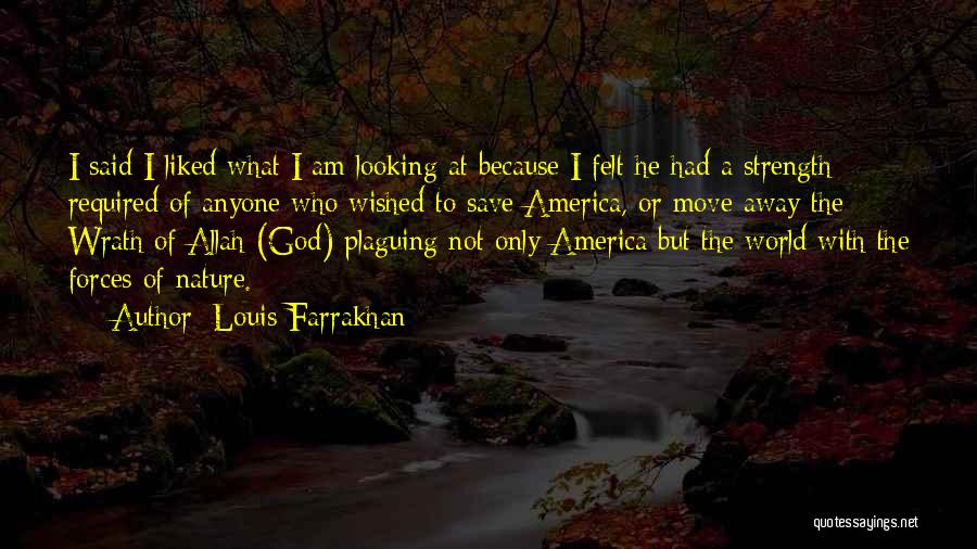 Strength To Move Quotes By Louis Farrakhan