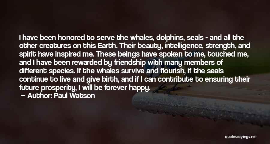 Strength To Survive Quotes By Paul Watson