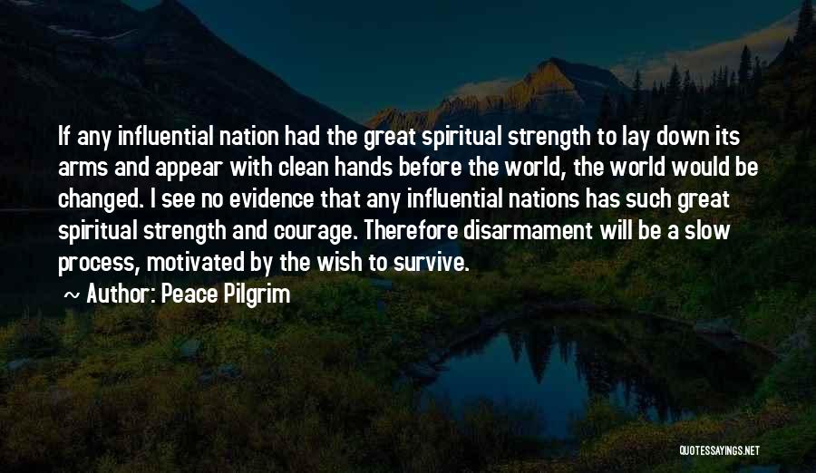 Strength To Survive Quotes By Peace Pilgrim