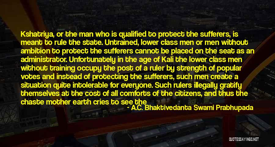 Strength Training Quotes By A.C. Bhaktivedanta Swami Prabhupada
