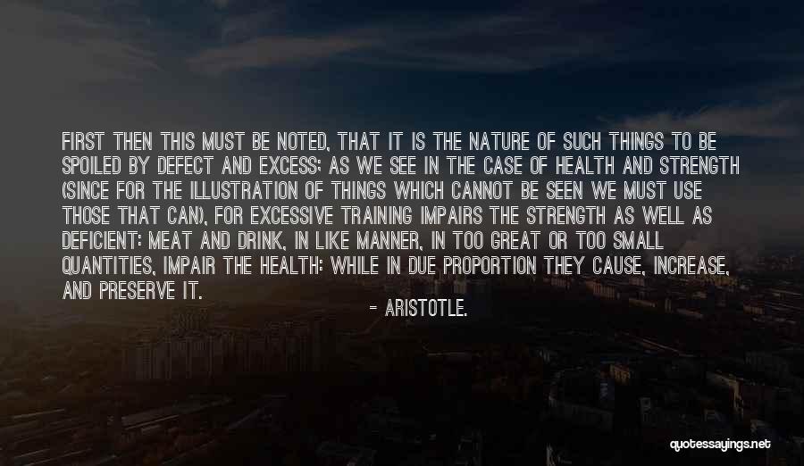 Strength Training Quotes By Aristotle.
