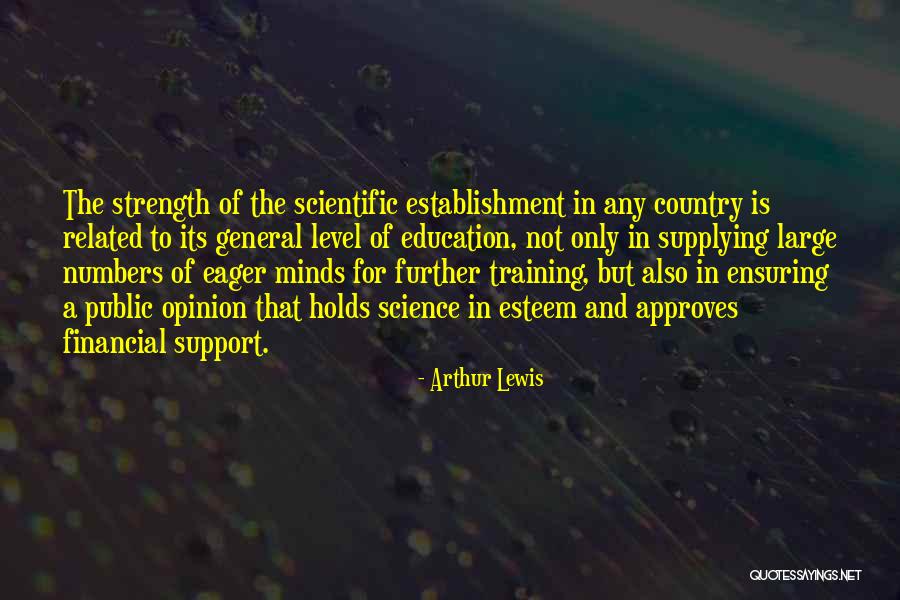 Strength Training Quotes By Arthur Lewis