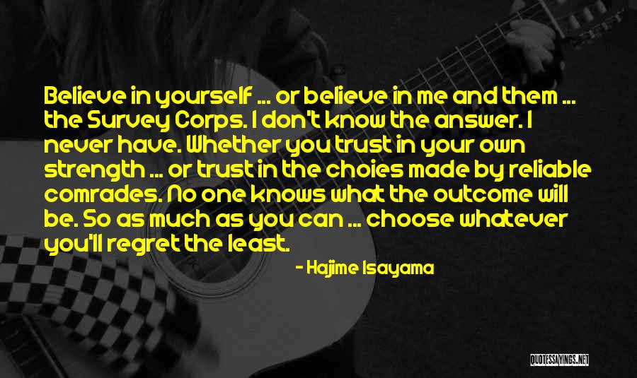 Strength Training Quotes By Hajime Isayama