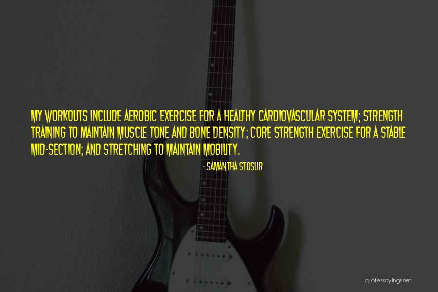 Strength Training Quotes By Samantha Stosur