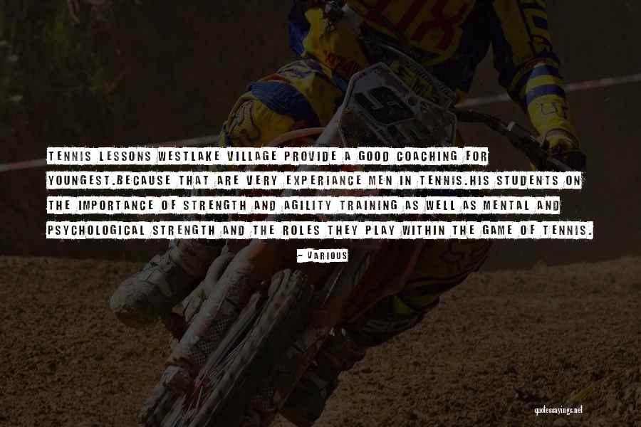 Strength Training Quotes By Various