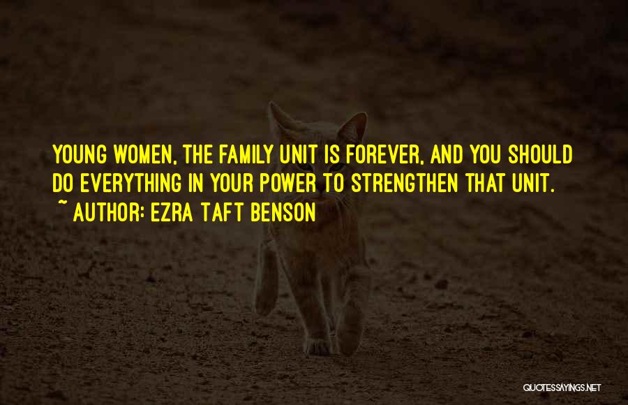 Strengthen Family Quotes By Ezra Taft Benson
