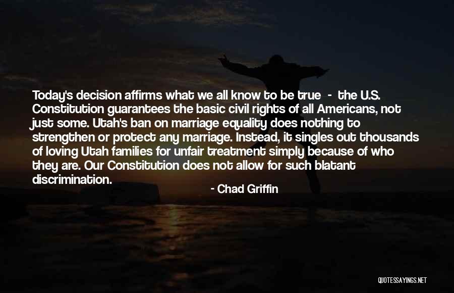 Strengthen Marriage Quotes By Chad Griffin