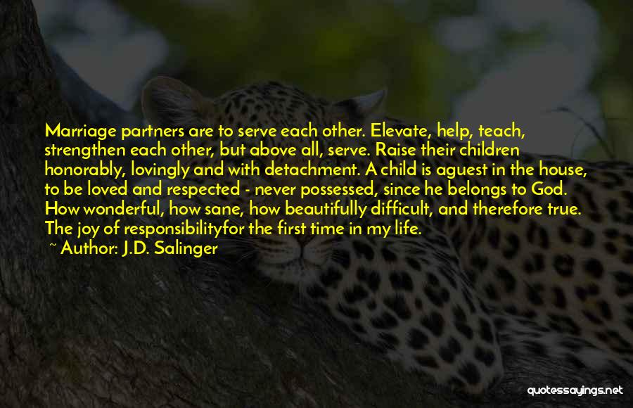 Strengthen Marriage Quotes By J.D. Salinger