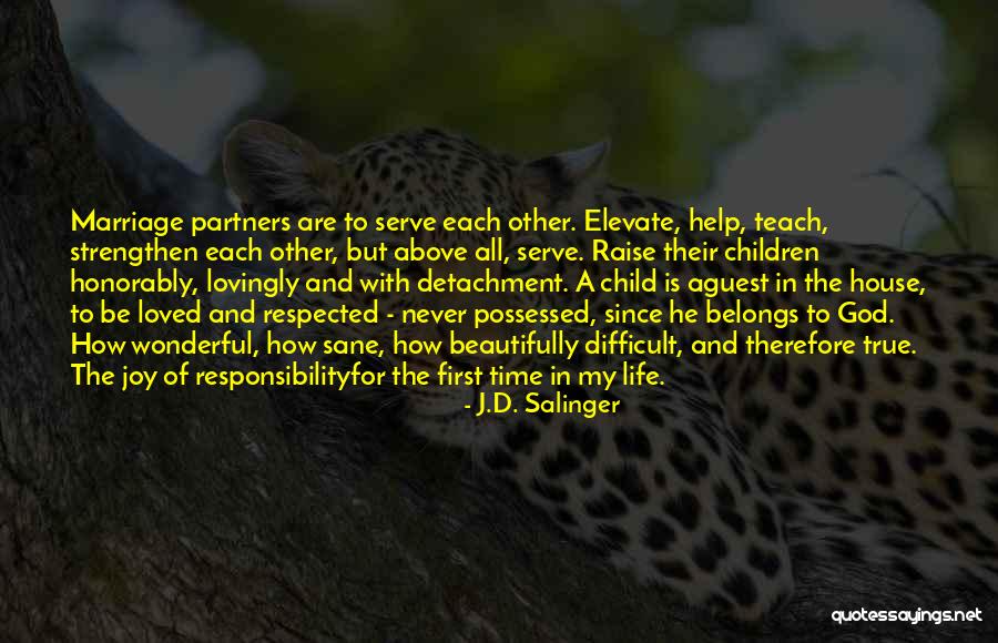 Strengthen Marriage Quotes By J.D. Salinger