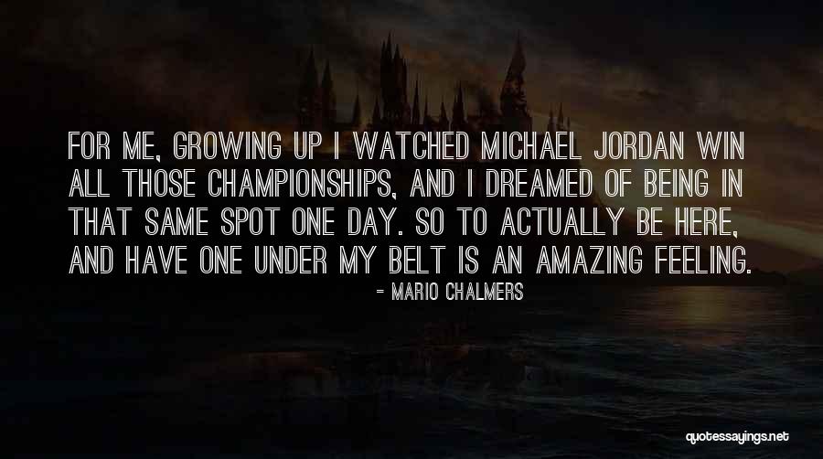 Strengthen Your Iman Quotes By Mario Chalmers Strengthen Your Iman Quotes By Mario Chalmers