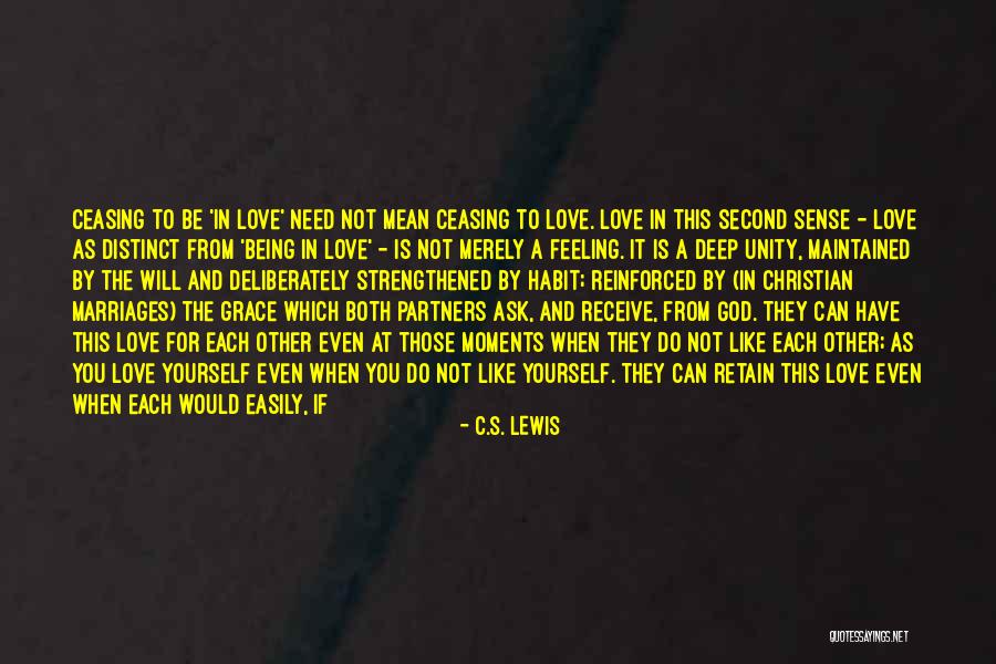 Strengthened By Grace Quotes By C.S. Lewis Strengthened By Grace Quotes By C.S. Lewis