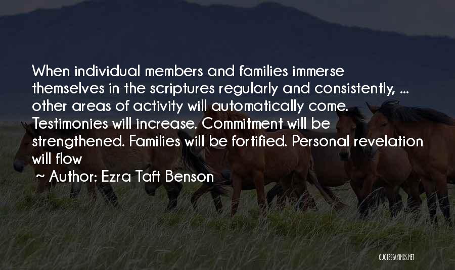 Strengthened Quotes By Ezra Taft Benson