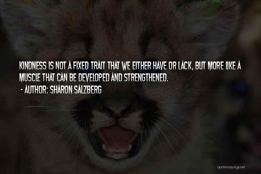 Strengthened Quotes By Sharon Salzberg