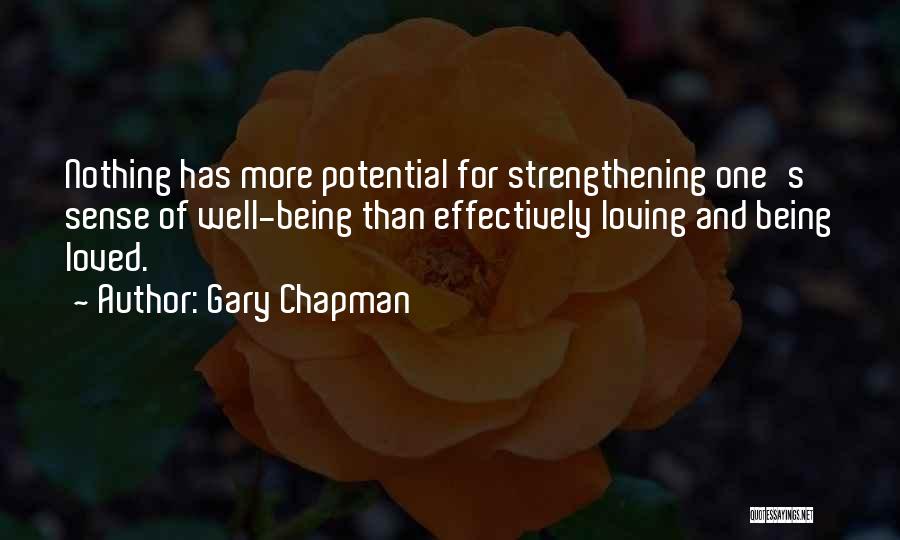 Strengthening Others Quotes By Gary Chapman