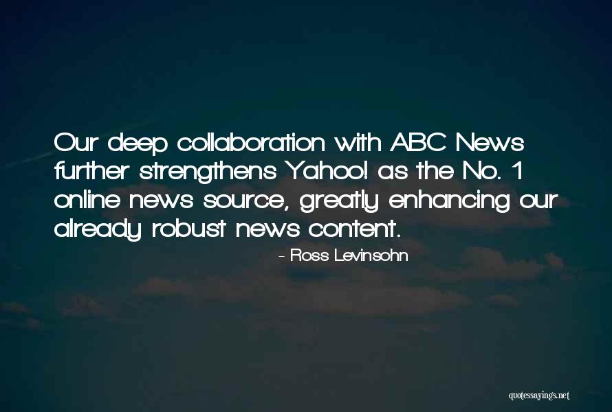 Strengthens Quotes By Ross Levinsohn Strengthens Quotes By Ross Levinsohn