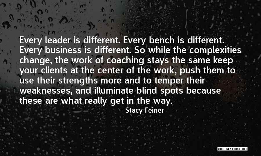 Strengths Quotes Quotes By Stacy Feiner