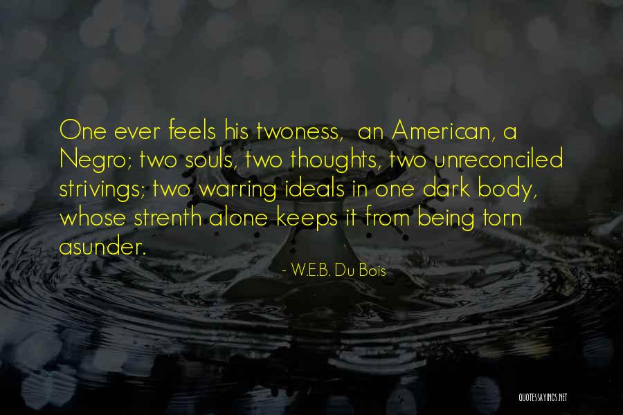 Strenth Quotes By W.E.B. Du Bois Strenth Quotes By W.E.B. Du Bois
