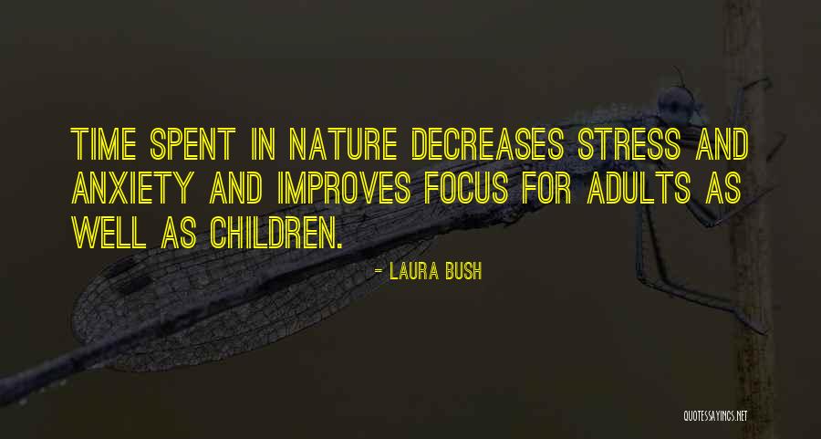 Stress And Anxiety Quotes By Laura Bush