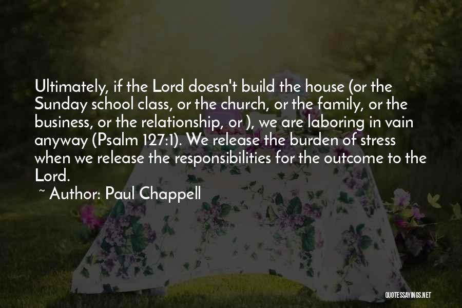Stress And Bible Quotes By Paul Chappell