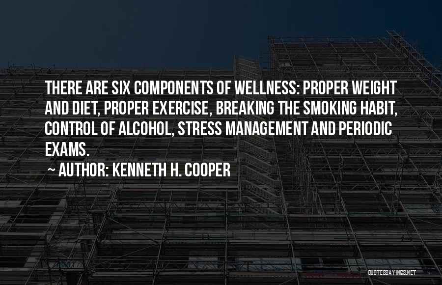 Stress And Exercise Quotes By Kenneth H. Cooper