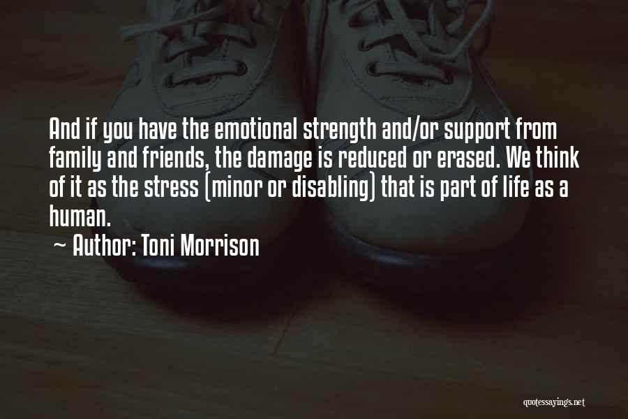 Stress And Family Quotes By Toni Morrison