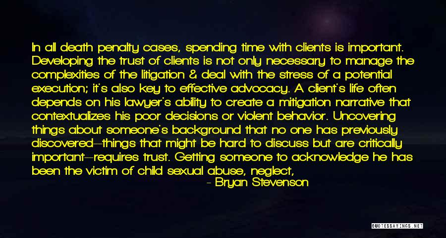 Stress And Life Quotes By Bryan Stevenson Stress And Life Quotes By Bryan Stevenson