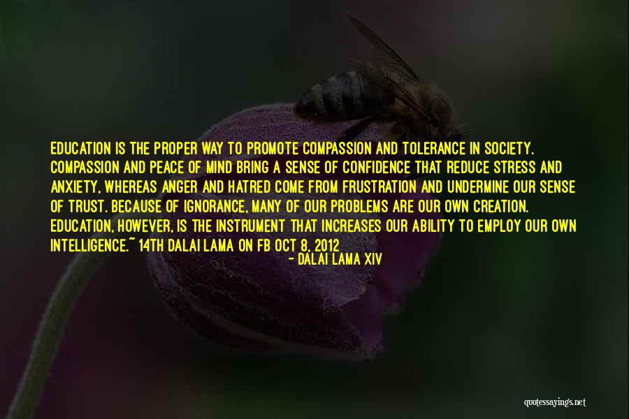 Stress And Problems Quotes By Dalai Lama XIV Stress And Problems Quotes By Dalai Lama XIV