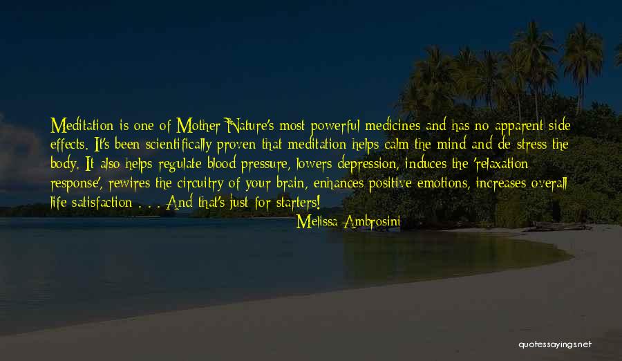 Stress And Relaxation Quotes By Melissa Ambrosini Stress And Relaxation Quotes By Melissa Ambrosini
