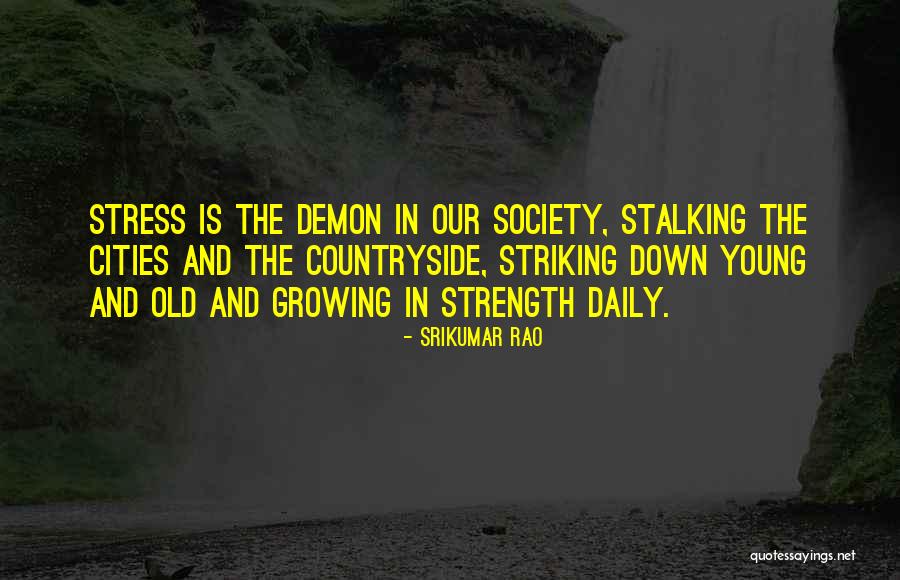 Stress And Strength Quotes By Srikumar Rao Stress And Strength Quotes By Srikumar Rao