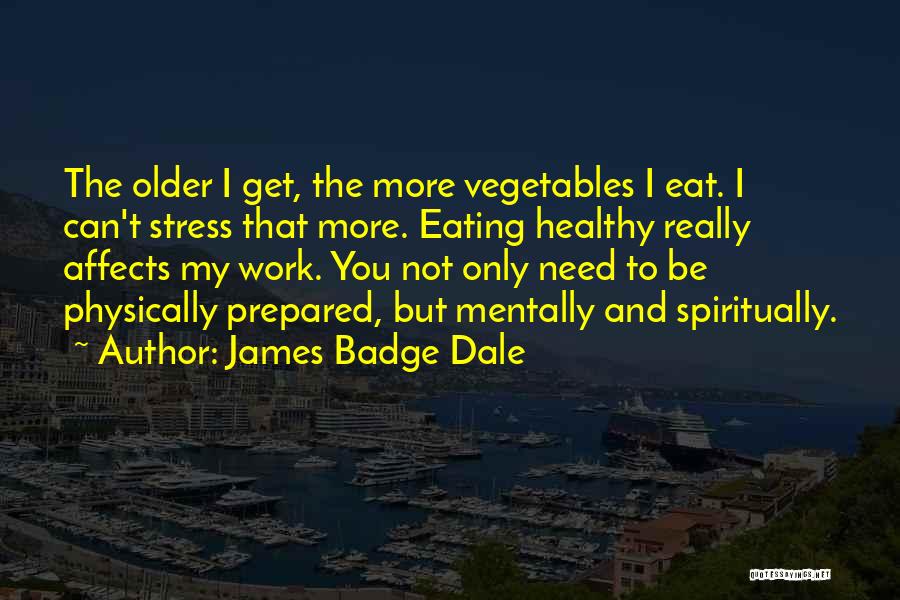 Stress And Work Quotes By James Badge Dale