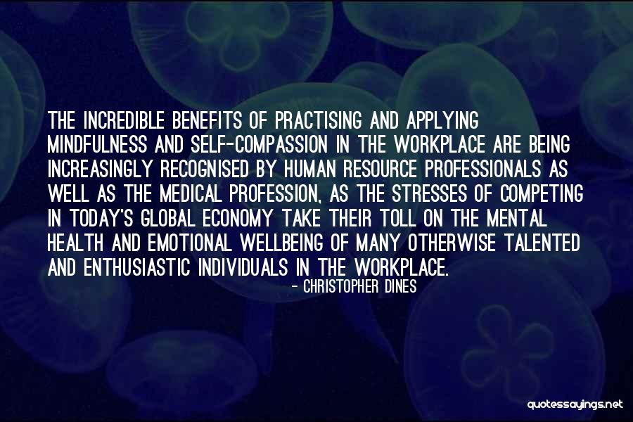 Stress At Workplace Quotes By Christopher Dines Stress At Workplace Quotes By Christopher Dines