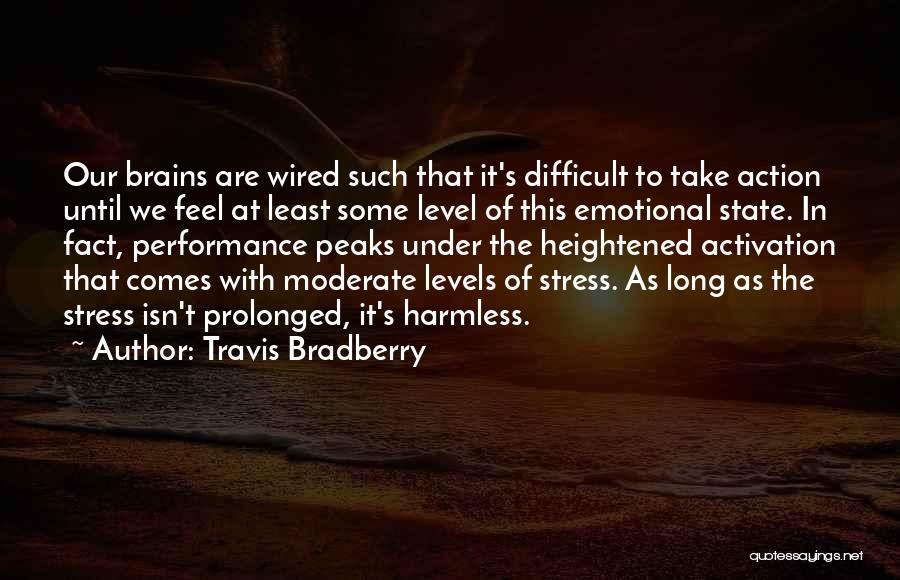 Stress Level Quotes By Travis Bradberry