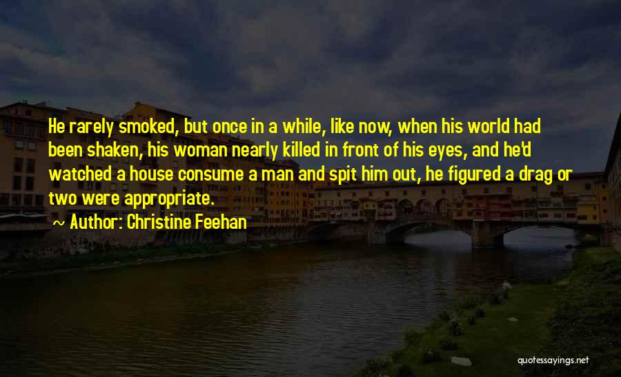 Stress Over No Man Quotes By Christine Feehan