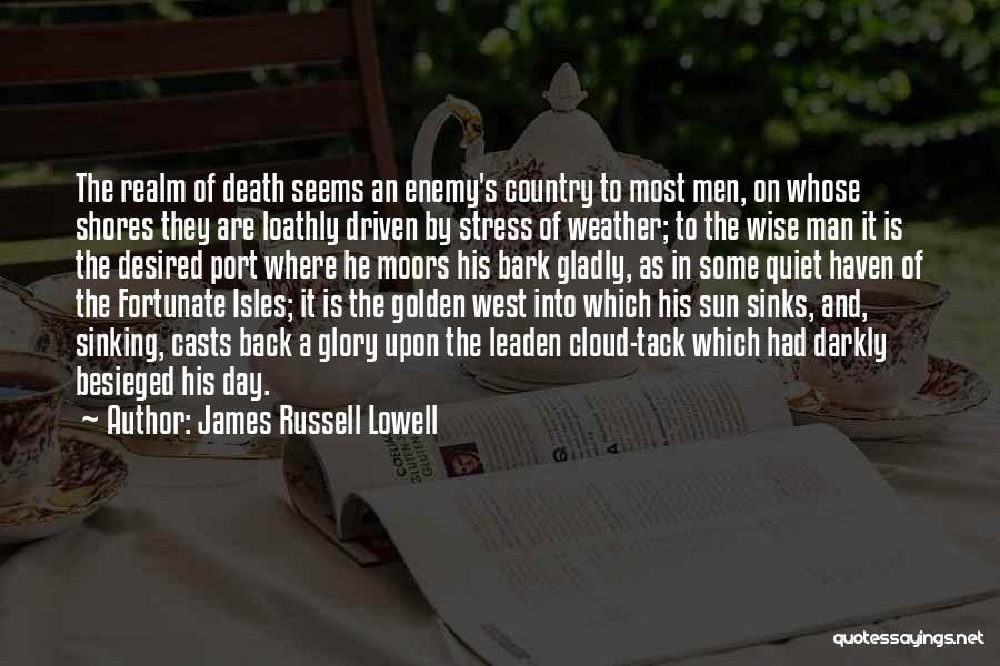 Stress Over No Man Quotes By James Russell Lowell