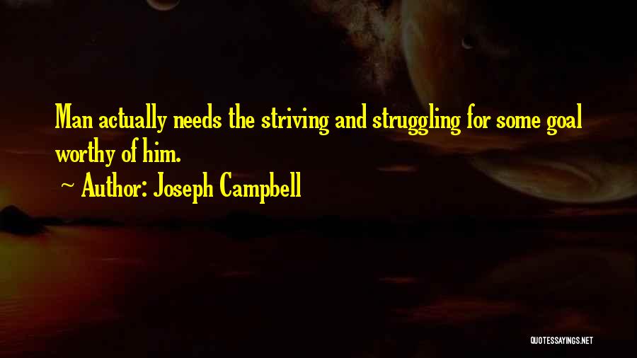 Stress Over No Man Quotes By Joseph Campbell