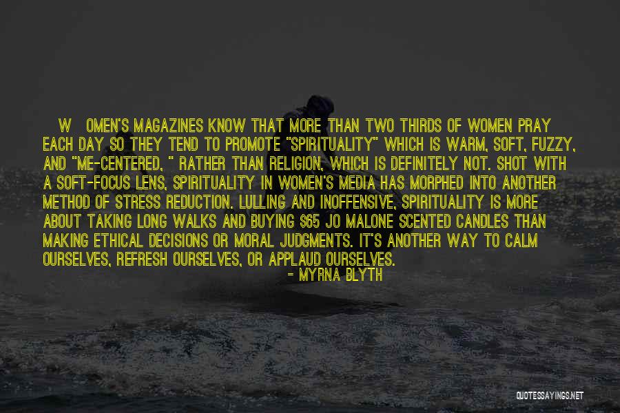 Stress Reduction Quotes By Myrna Blyth Stress Reduction Quotes By Myrna Blyth