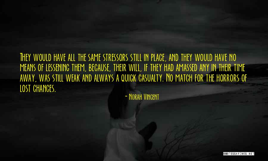Stressors Are Quotes By Norah Vincent Stressors Are Quotes By Norah Vincent