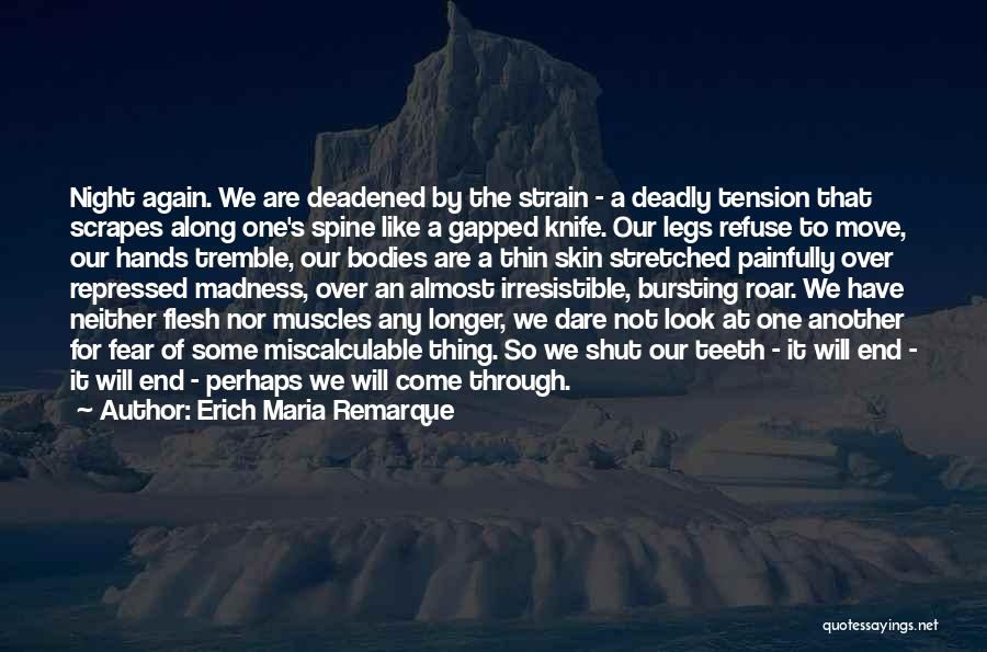 Stretched Too Thin Quotes By Erich Maria Remarque