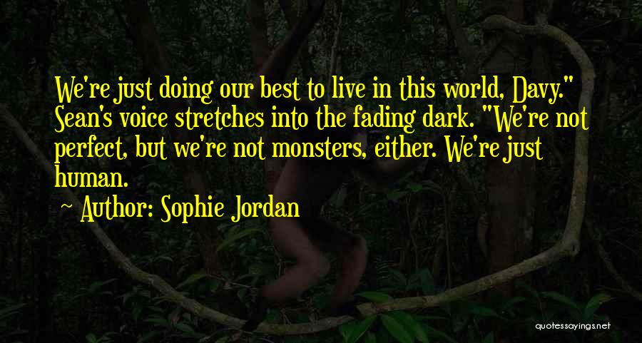 Stretches Quotes By Sophie Jordan