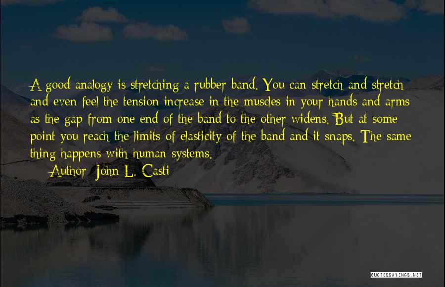 Stretching Your Limits Quotes By John L. Casti