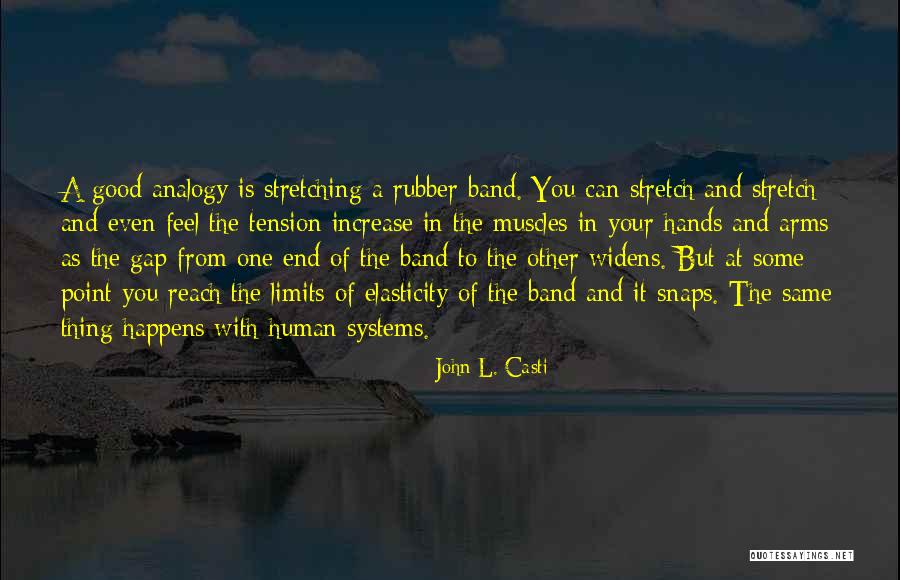 Stretching Your Limits Quotes By John L. Casti