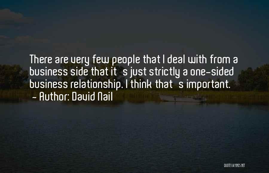 Strictly Business Quotes By David Nail