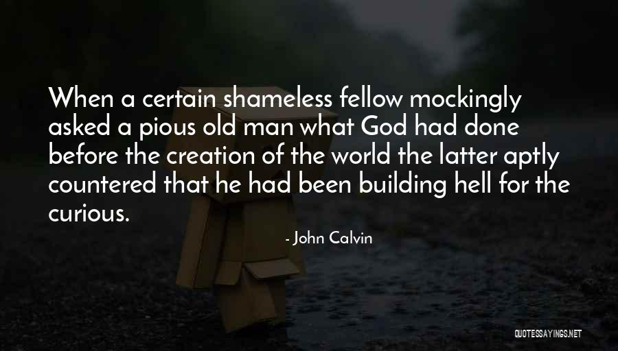 Strigil Quotes By John Calvin
