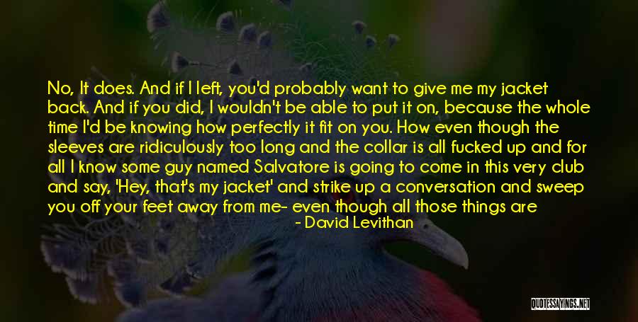 Strike Back Quotes By David Levithan Strike Back Quotes By David Levithan