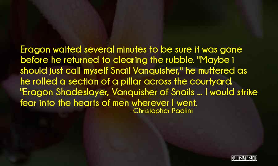 Strike Fear Quotes By Christopher Paolini Strike Fear Quotes By Christopher Paolini