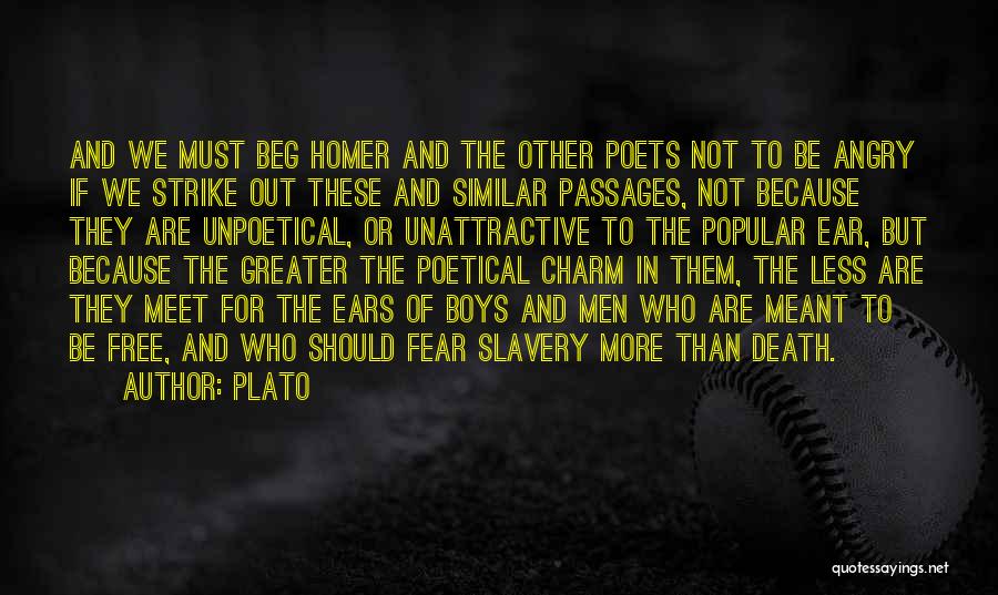 Strike Fear Quotes By Plato