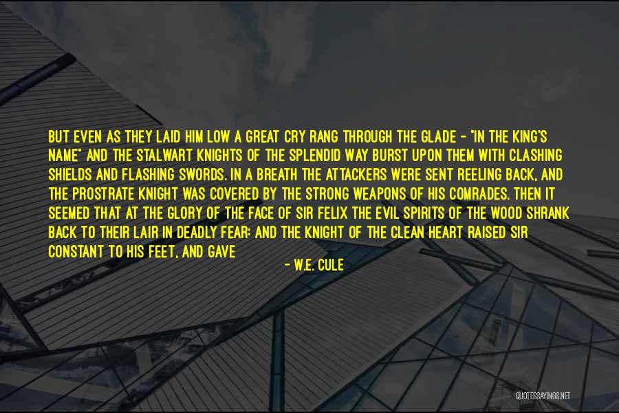 Strike Fear Quotes By W.E. Cule