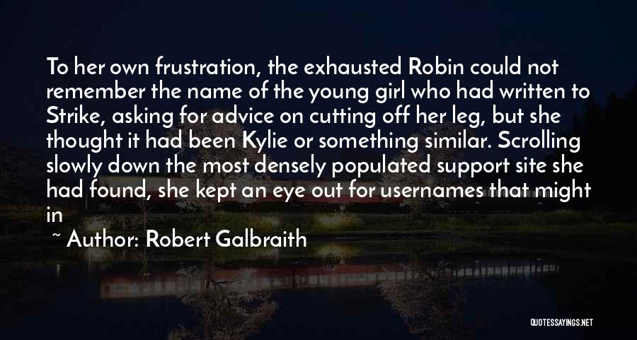 Strike Out Quotes By Robert Galbraith