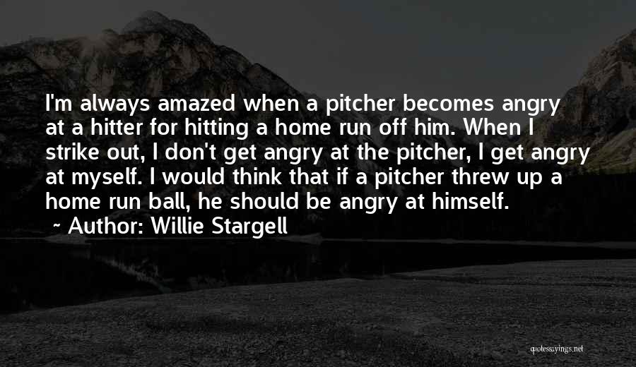 Strike Out Quotes By Willie Stargell