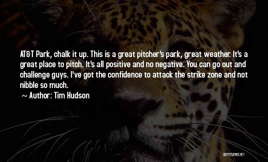 Strike Zone Quotes By Tim Hudson